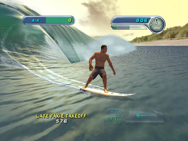 Screenshot Kelly Slater's Pro Surfer
