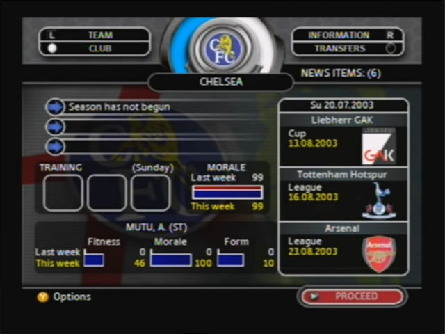 Screenshot LFP Manager 2004