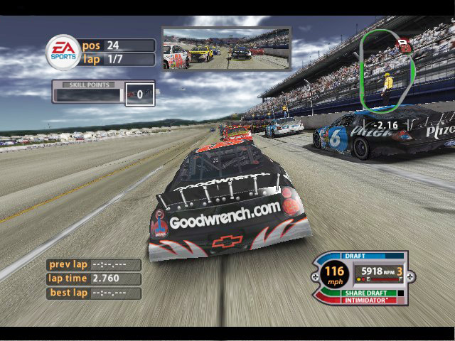 Screenshot NASCAR 2005 : Chase for the Cup