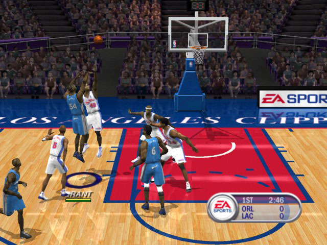 Screenshot Nba Live 2002