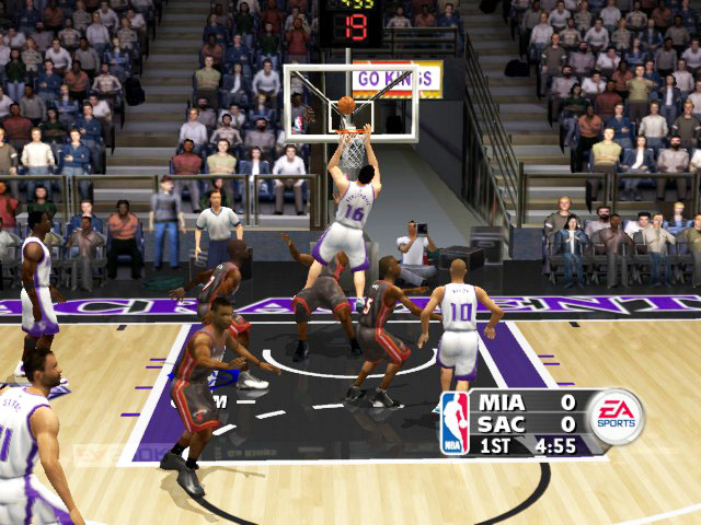 Screenshot NBA Live 2004