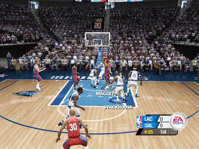 Screenshot NBA Live 2005