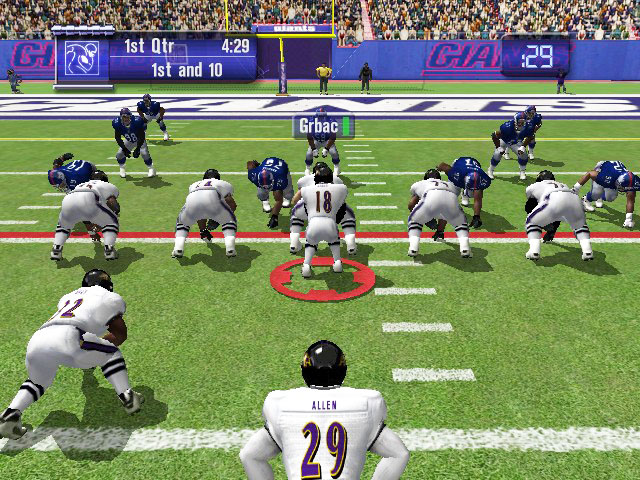 Screenshot NFL Fever 2002