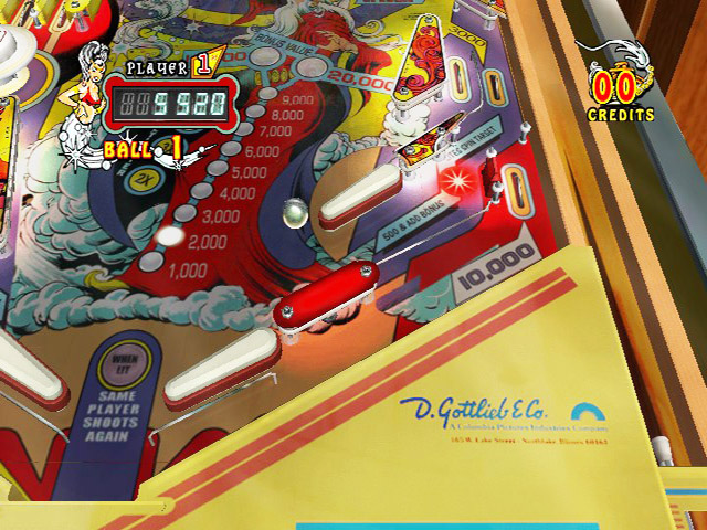 Screenshot Pinball Hall of Fame : The Gottlieb Collection
