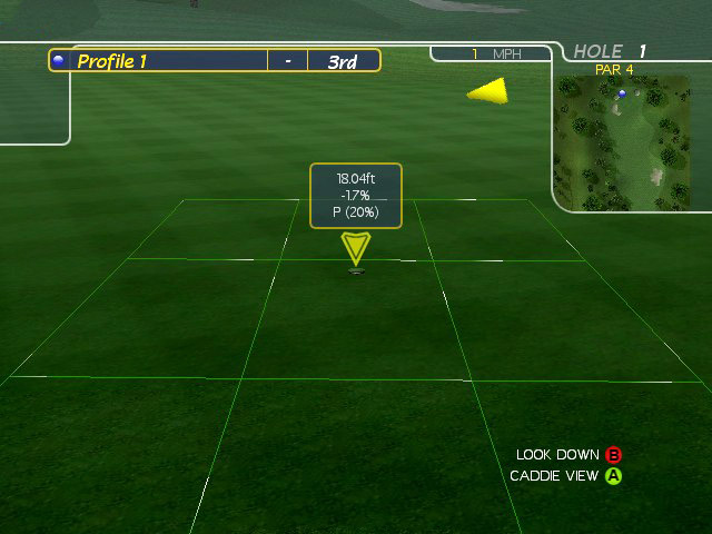 Screenshot ProStroke Golf : World Tour 2007