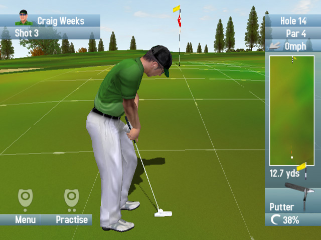 Screenshot Gametrak : Real World Golf