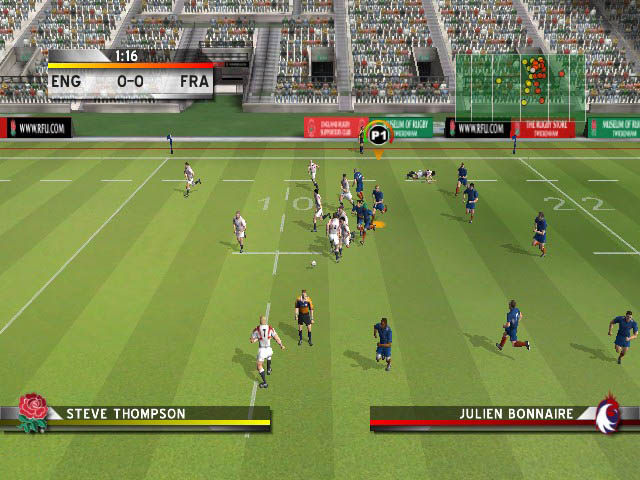 Screenshot Rugby Challenge 2006
