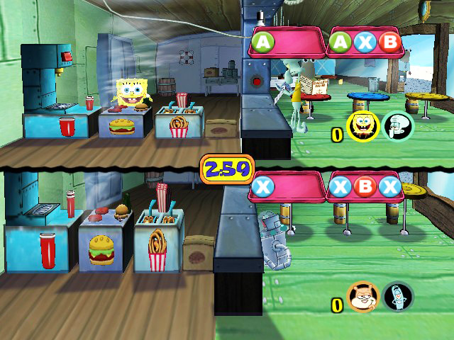 Screenshot SpongeBob SquarePants : Lights, Camera, Pants!