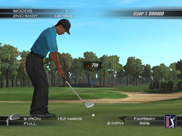 Screenshot Tiger Woods PGA Tour 2004