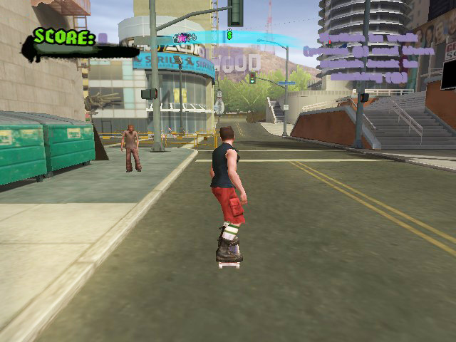 Screenshot Tony Hawk's American Wasteland