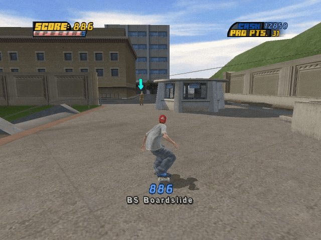Screenshot Tony Hawk's Pro Skater 4