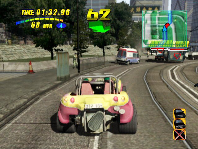 Screenshot Wreckless : Mission Yakusas
