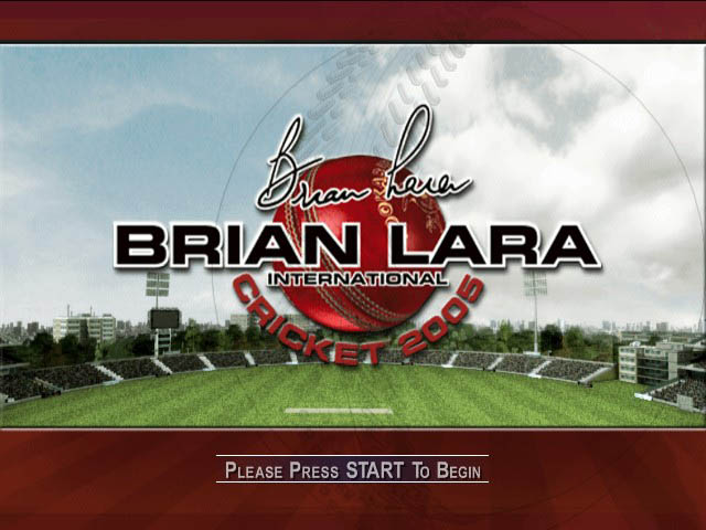 Screenshot Brian Lara International Cricket 2005