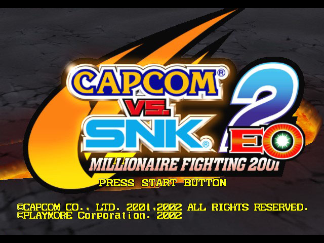 Screenshot Capcom Vs. SNK 2 EO : Millionaire Fighting 2001