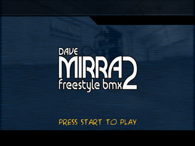 Screenshot Dave Mirra Freestyle BMX 2