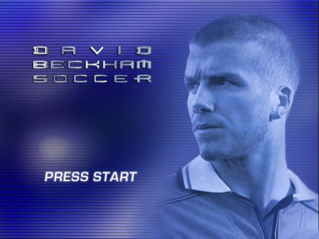 Screenshot David Beckham Soccer