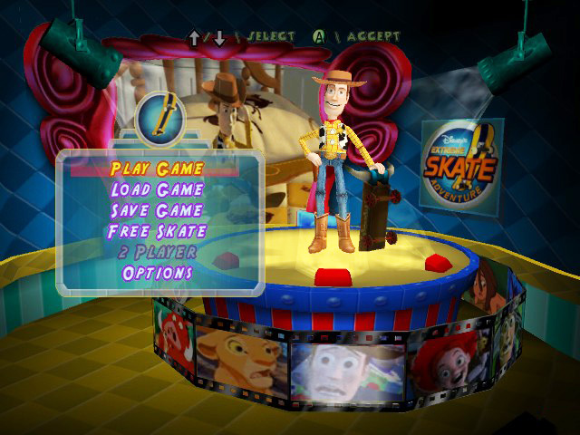 Screenshot Disney's Extreme Skate Adventure