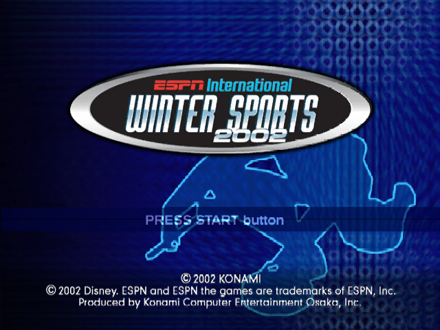 Screenshot ESPN International Winter Sports
