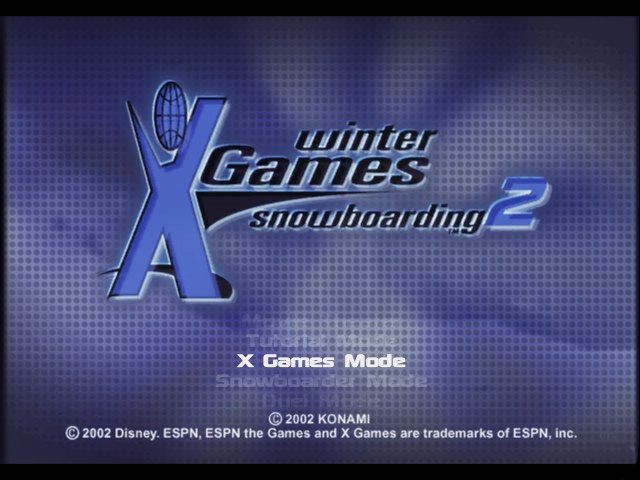 Screenshot ESPN Winter X Games Snowboarding 2002