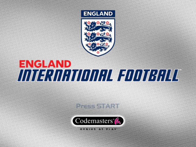 Screenshot England International Football - 2004 Edition