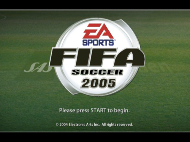 Screenshot FIFA Football 2005