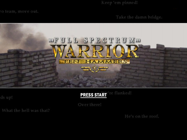 Screenshot Full Spectrum Warrior : Ten Hammers