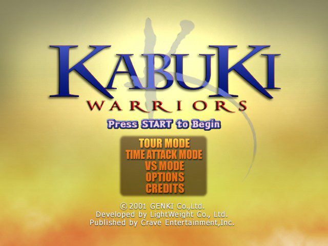 Screenshot Kabuki Warriors