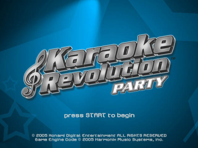 Screenshot Karaoke Revolution Party