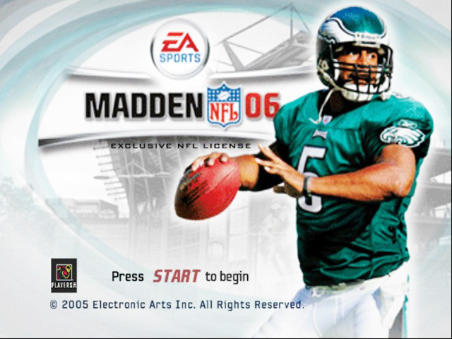 Screenshot Madden NFL 06