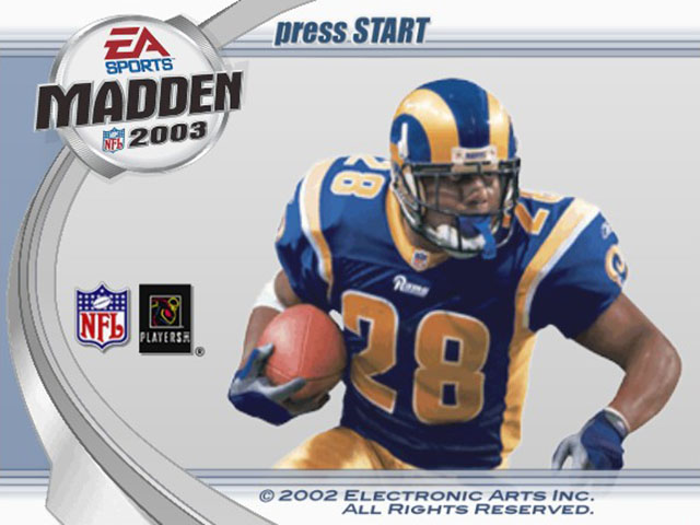 Screenshot Madden NFL 2003