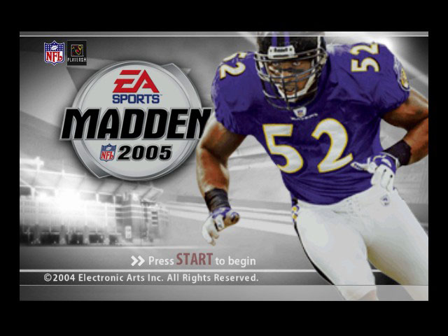 Screenshot Madden NFL 2005