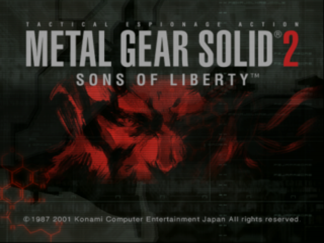 Screenshot Metal Gear Solid 2 Substance