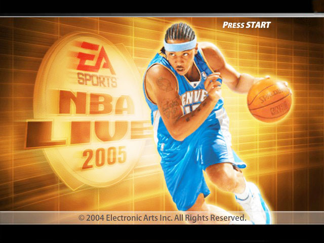 Screenshot NBA Live 2005