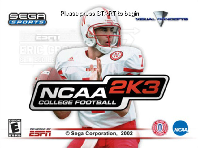 Screenshot Ncaa College Football 2k3