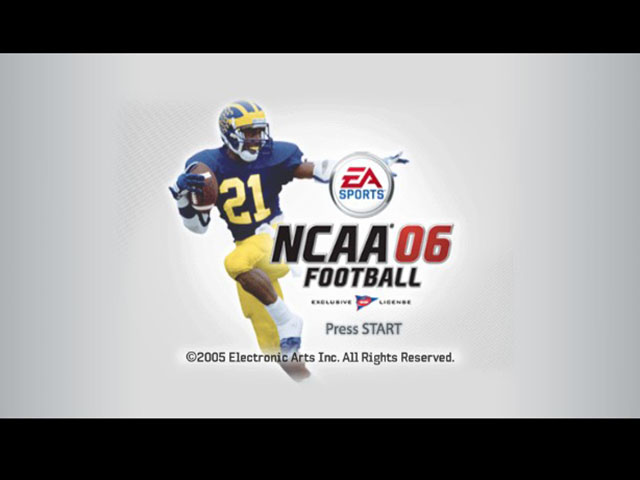 Screenshot Ncaa Football 06