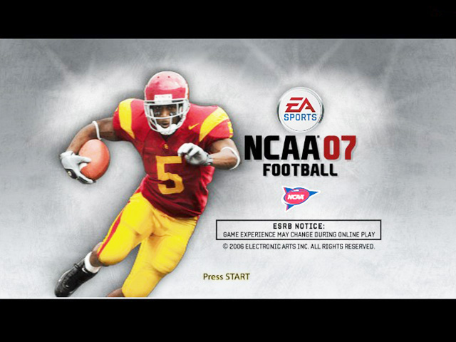 Screenshot Ncaa Football 07