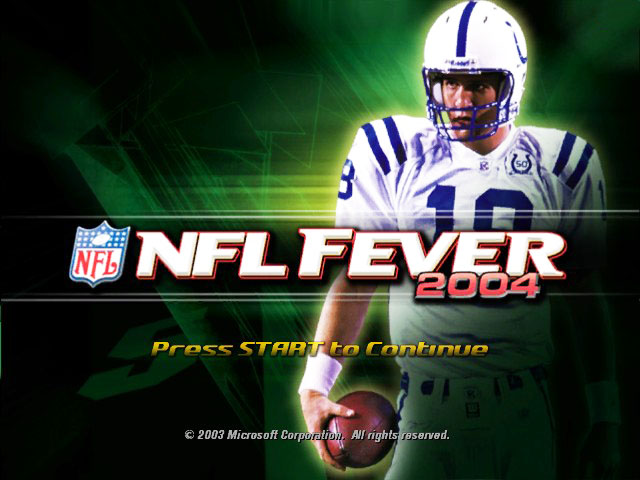 Screenshot NFL Fever 2004