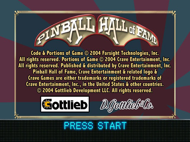Screenshot Pinball Hall of Fame : The Gottlieb Collection