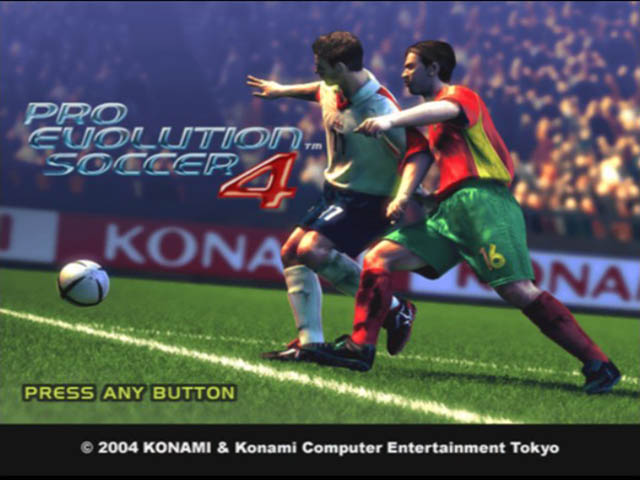 Screenshot Pro Evolution Soccer 4