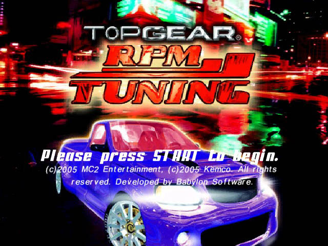 Screenshot Top Gear RPM Tuning