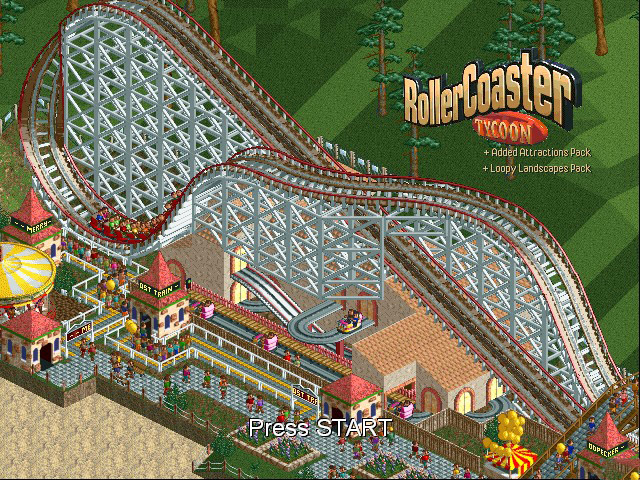 Screenshot Rollercoaster Tycoon