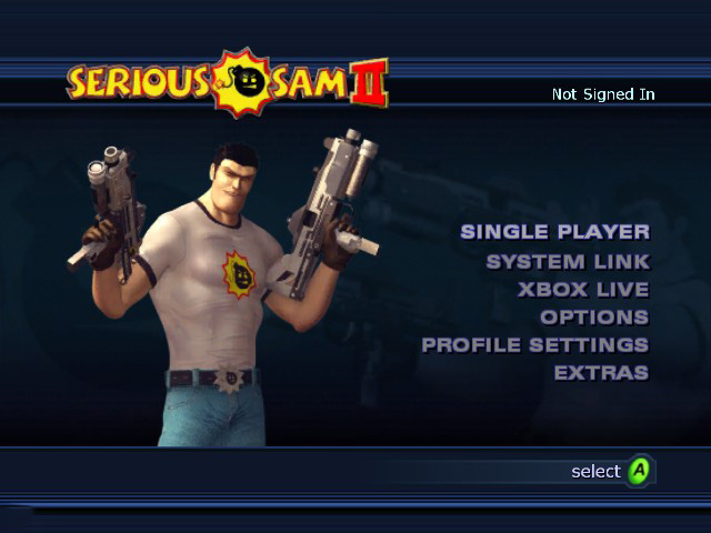 Screenshot Serious Sam II