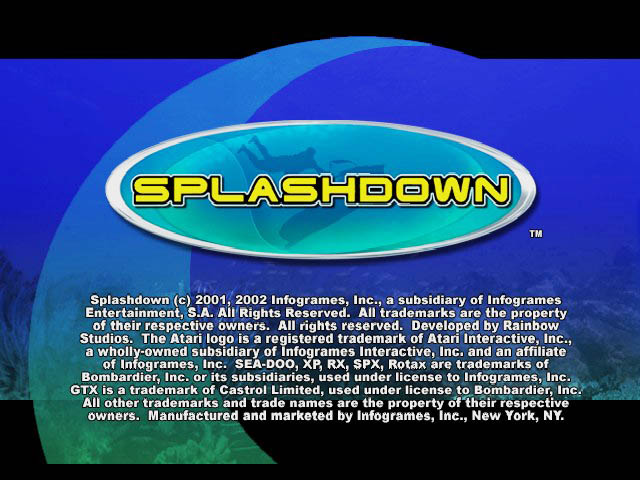 Screenshot Splashdown