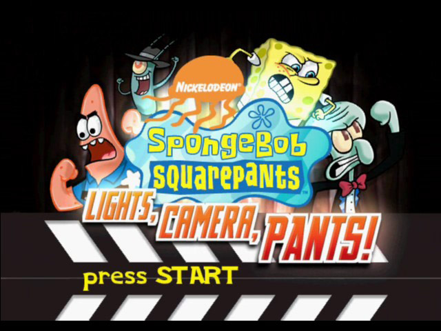 Screenshot SpongeBob SquarePants : Lights, Camera, Pants!