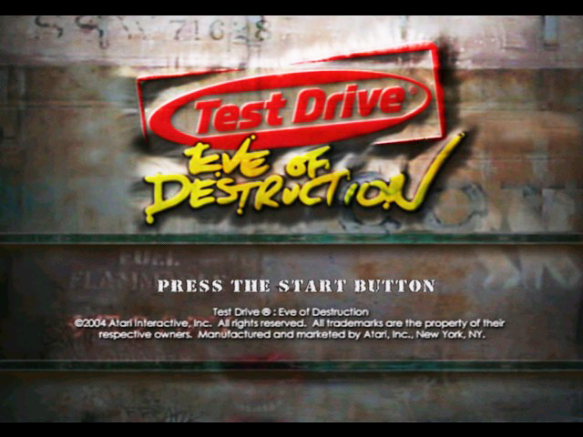 Screenshot Test Drive : Eve Of Destruction