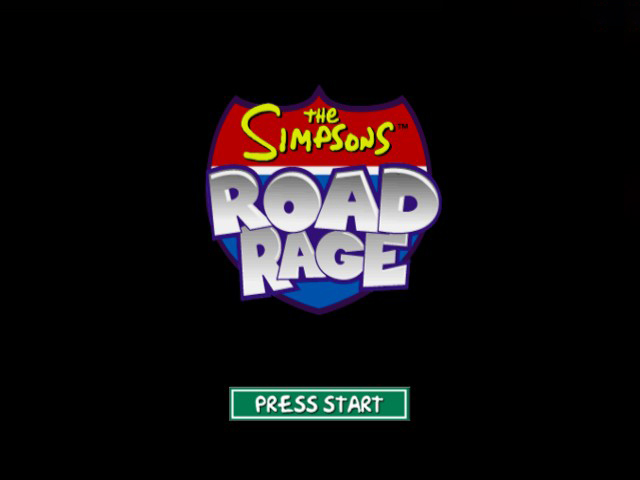 Screenshot The Simpsons : Road Rage