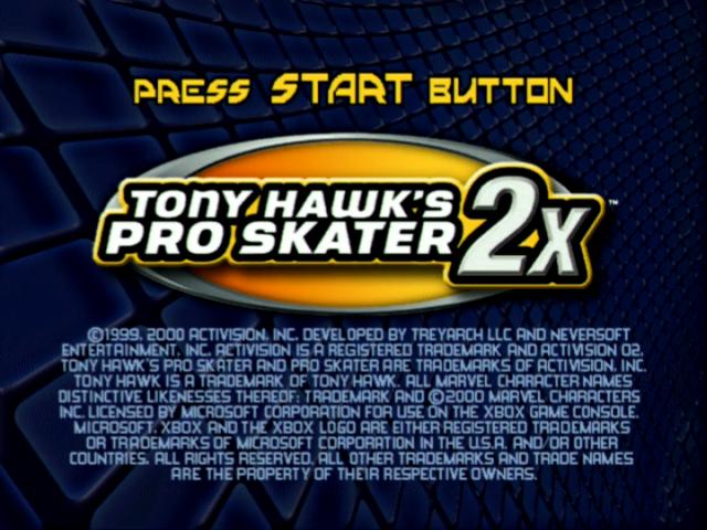 Screenshot Tony Hawk's Pro Skater 2x