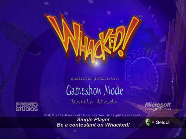 Screenshot Whacked !