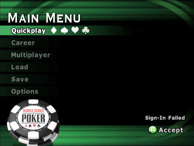Screenshot World Series Of Poker