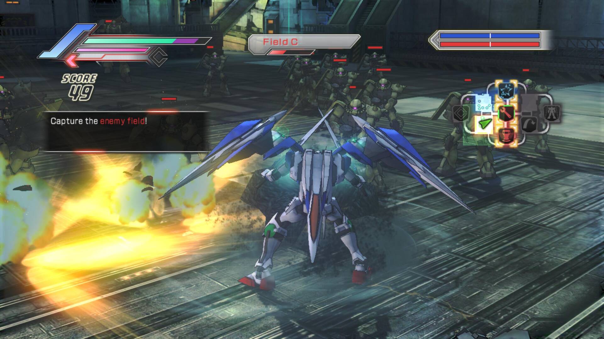 Screenshot Dynasty Warriors : Gundam 3